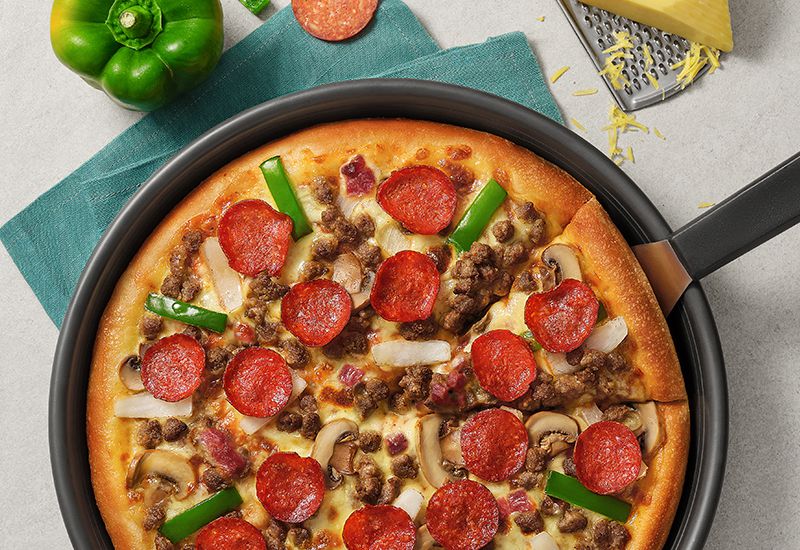 Pizza Thịt Nguội Kiểu Canada